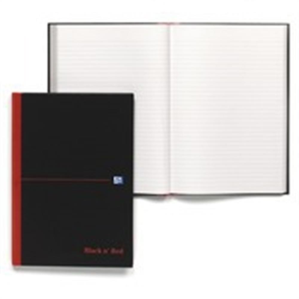 Black n Red Book A4 Feint